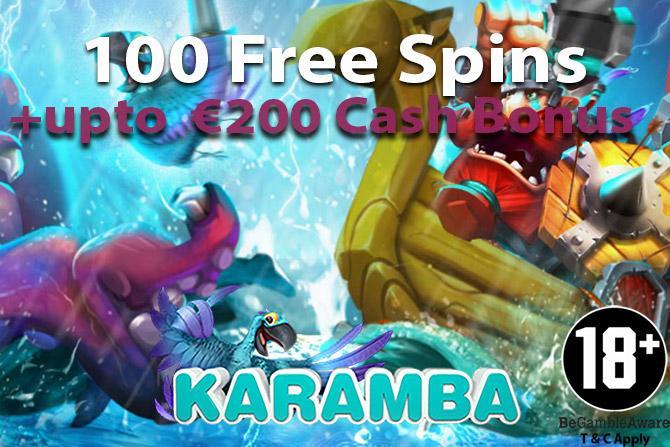 20 free spins karamba