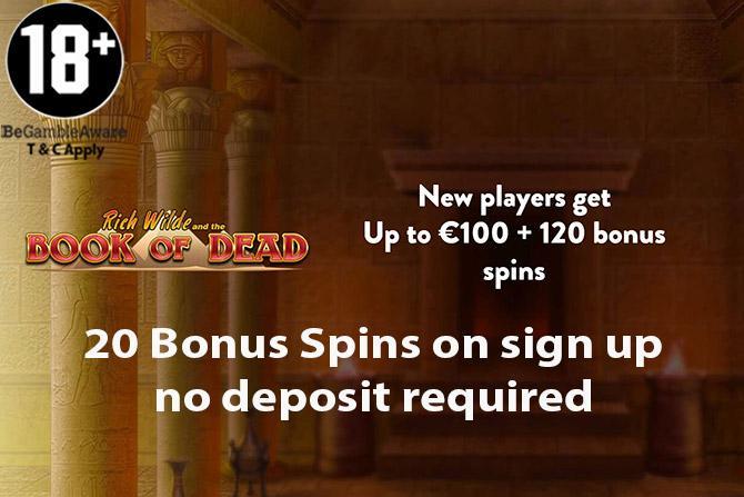 Free spins sign up no wager