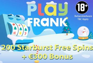 Play Frank Bonus Code